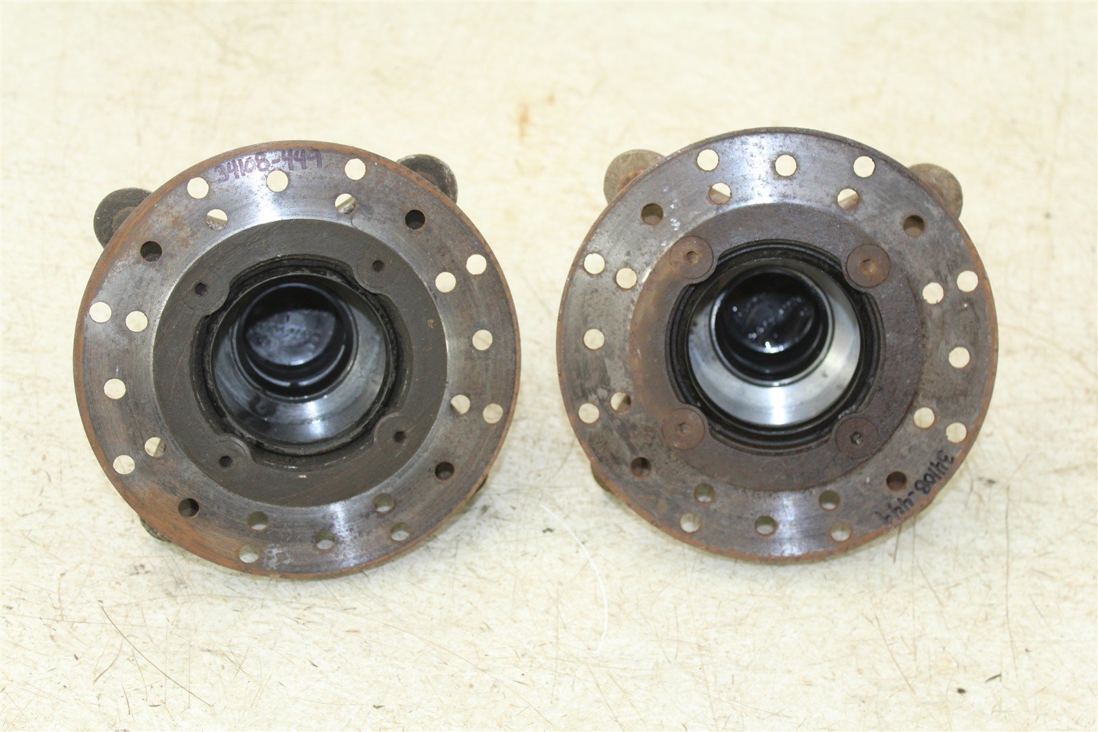 1987 Polaris Trail Boss 250 4X4 Front Hubs Brake Rotors