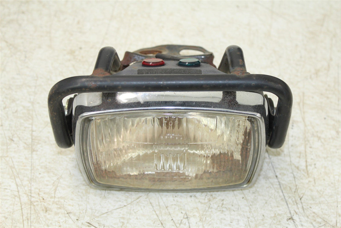 1987 Polaris Trail Boss 250 4X4 Headlight Head Light Lens Housing Cage Brace