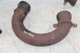 1987 Polaris Trail Boss 250 4X4 Exhaust Head Pipe Silencer Muffler Manifold