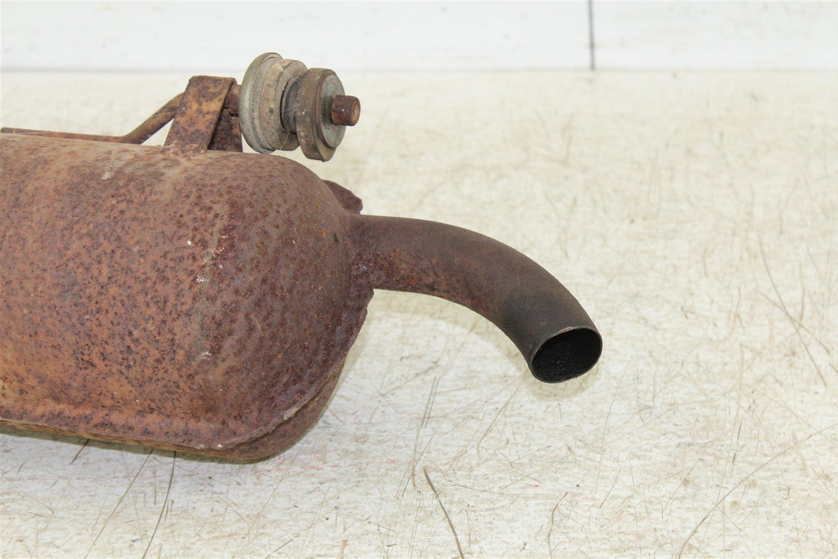 1987 Polaris Trail Boss 250 4X4 Exhaust Head Pipe Silencer Muffler Manifold
