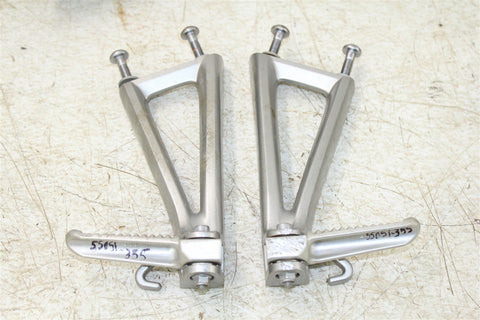 2009 Yamaha YZF R6 Passenger Foot Pegs Rests Set Left Right