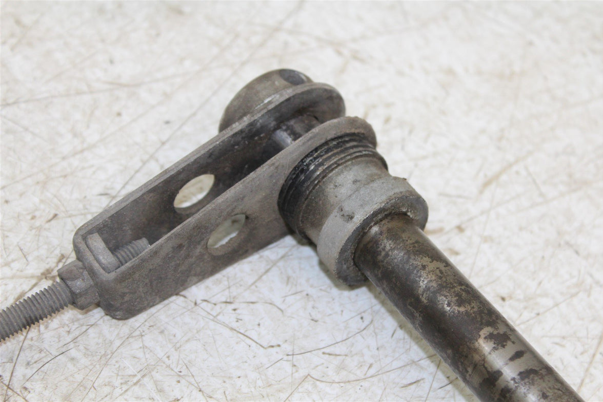 1977 Suzuki GS 750 Rear Drive Axle w/ Chain Adjusters