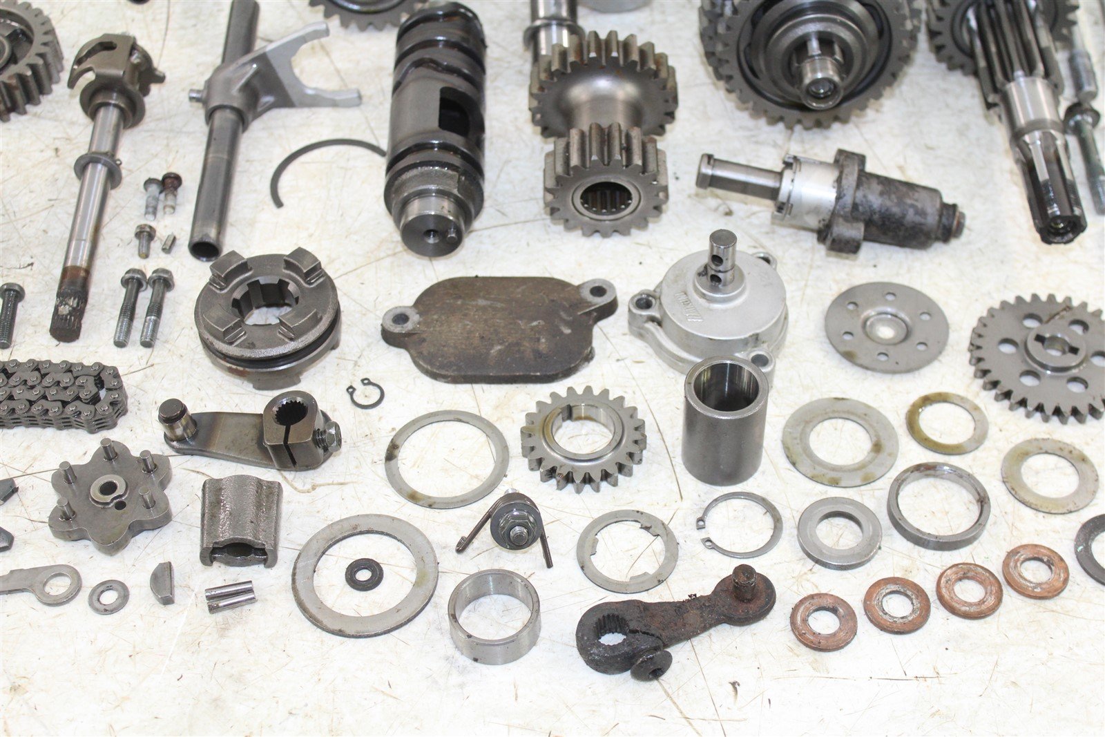 1998 Arctic Cat 500 Manual 4x4 Transmission Gears Shift Shaft Forks Drum Guide