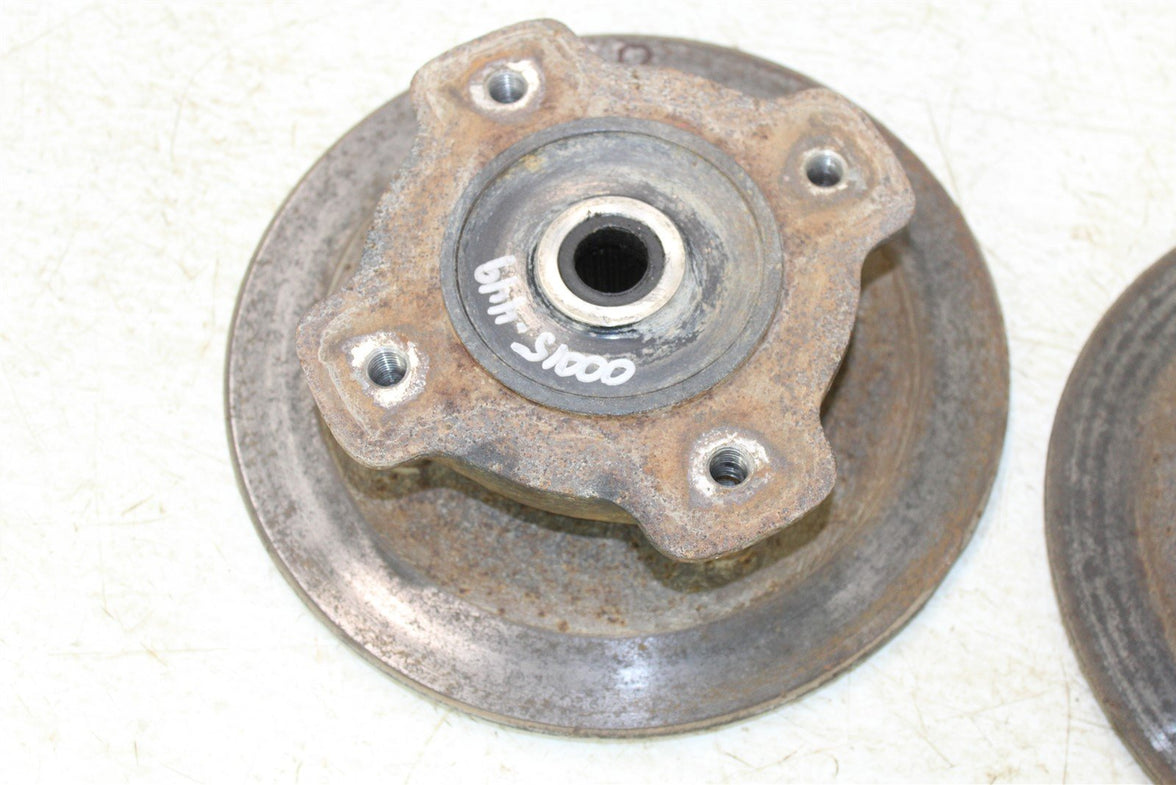 1999 Arctic Cat 500 Manual 4x4 Front Hubs Brake Rotors