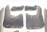 1993 Polaris 350L 4x4 Front & Rear Mud Flap Kick Plate Shield