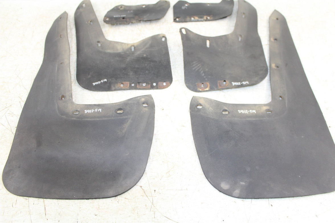 1993 Polaris 350L 4x4 Front & Rear Mud Flap Kick Plate Shield