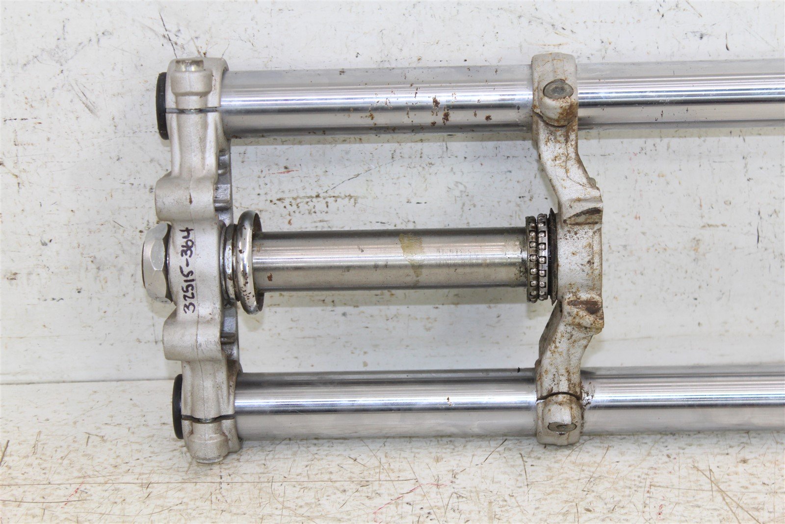 1998 KTM 50 SXR Pro Senior Fork Tubes Front Suspension Triple Clamps