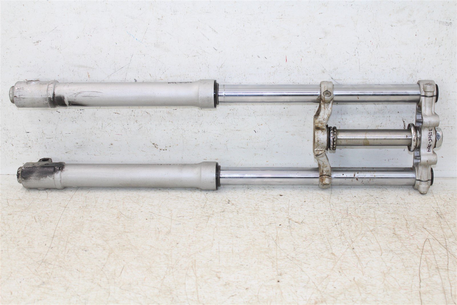 1998 KTM 50 SXR Pro Senior Fork Tubes Front Suspension Triple Clamps