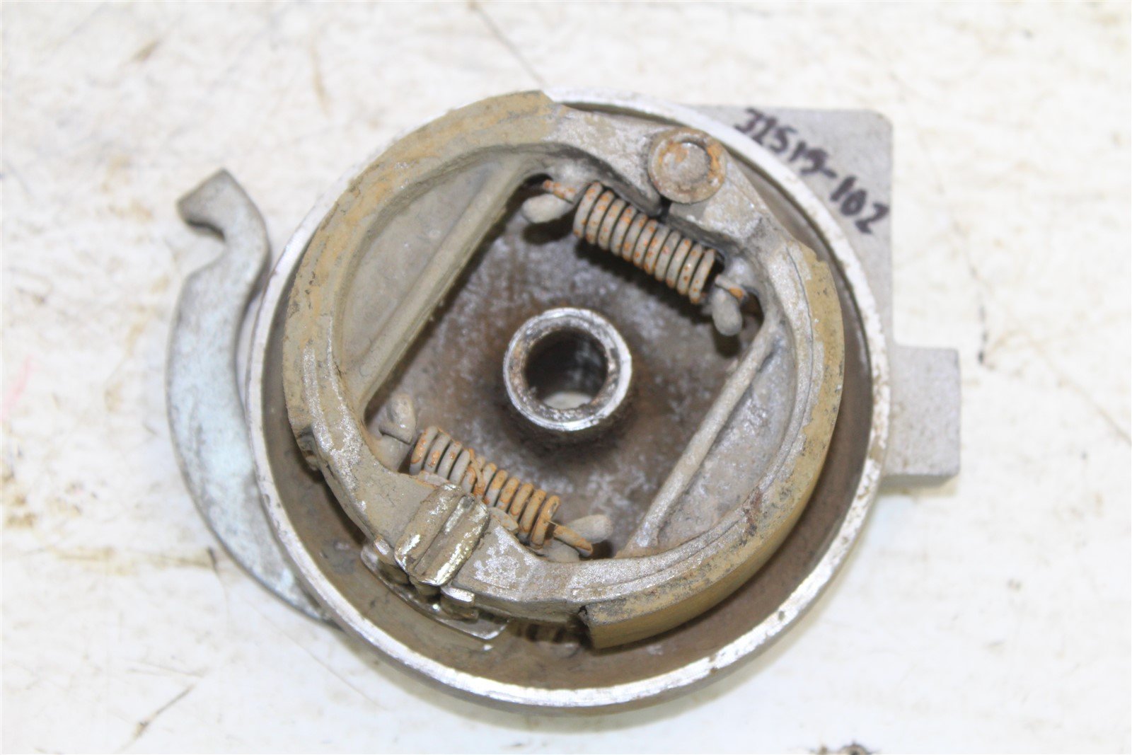 1998 KTM 50 SXR Pro Senior Rear Brake Drum Backing Plate Panel Hub