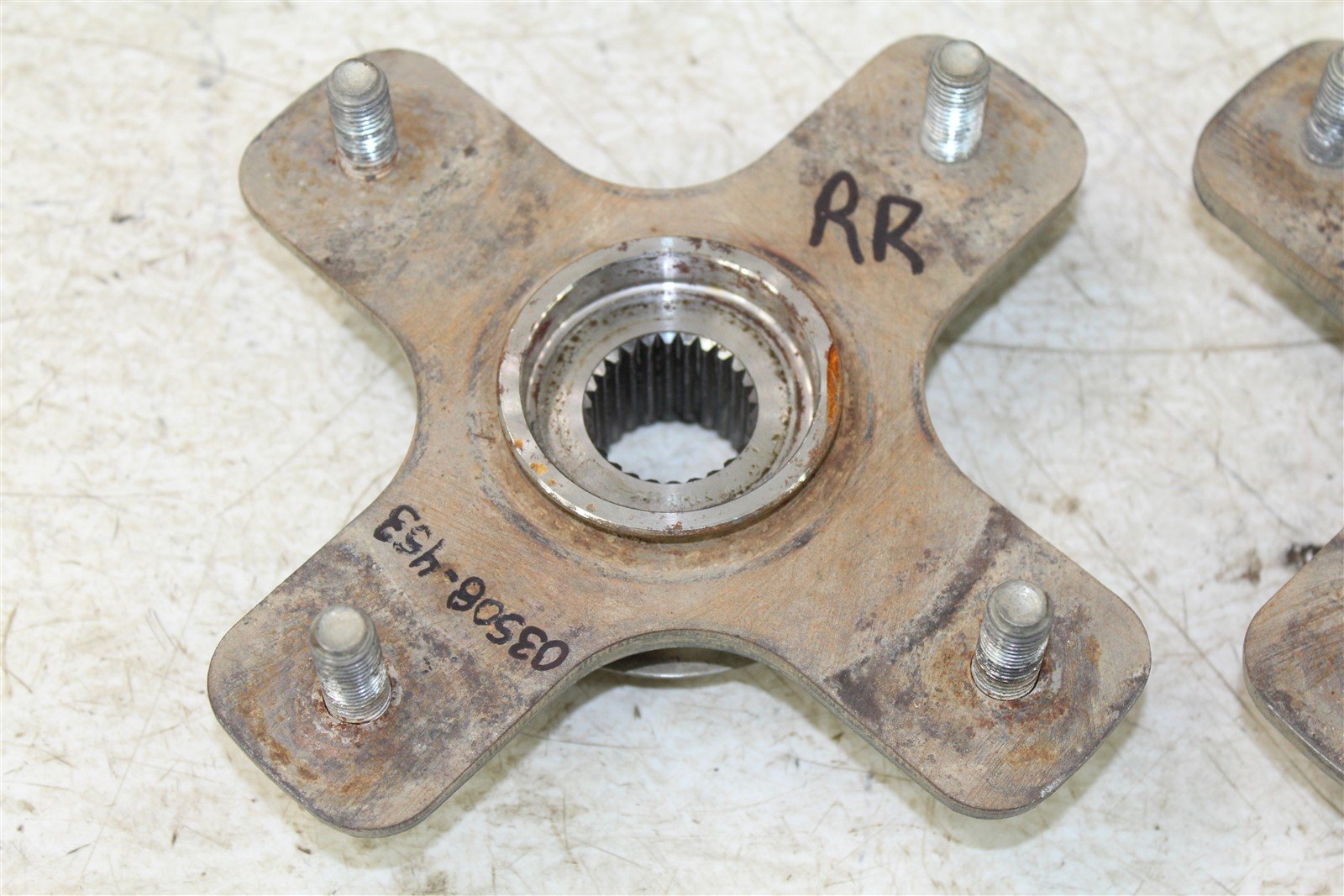 2005 Bombardier Outlander 400 XT Rear Hubs Wheel Mounts Can Am