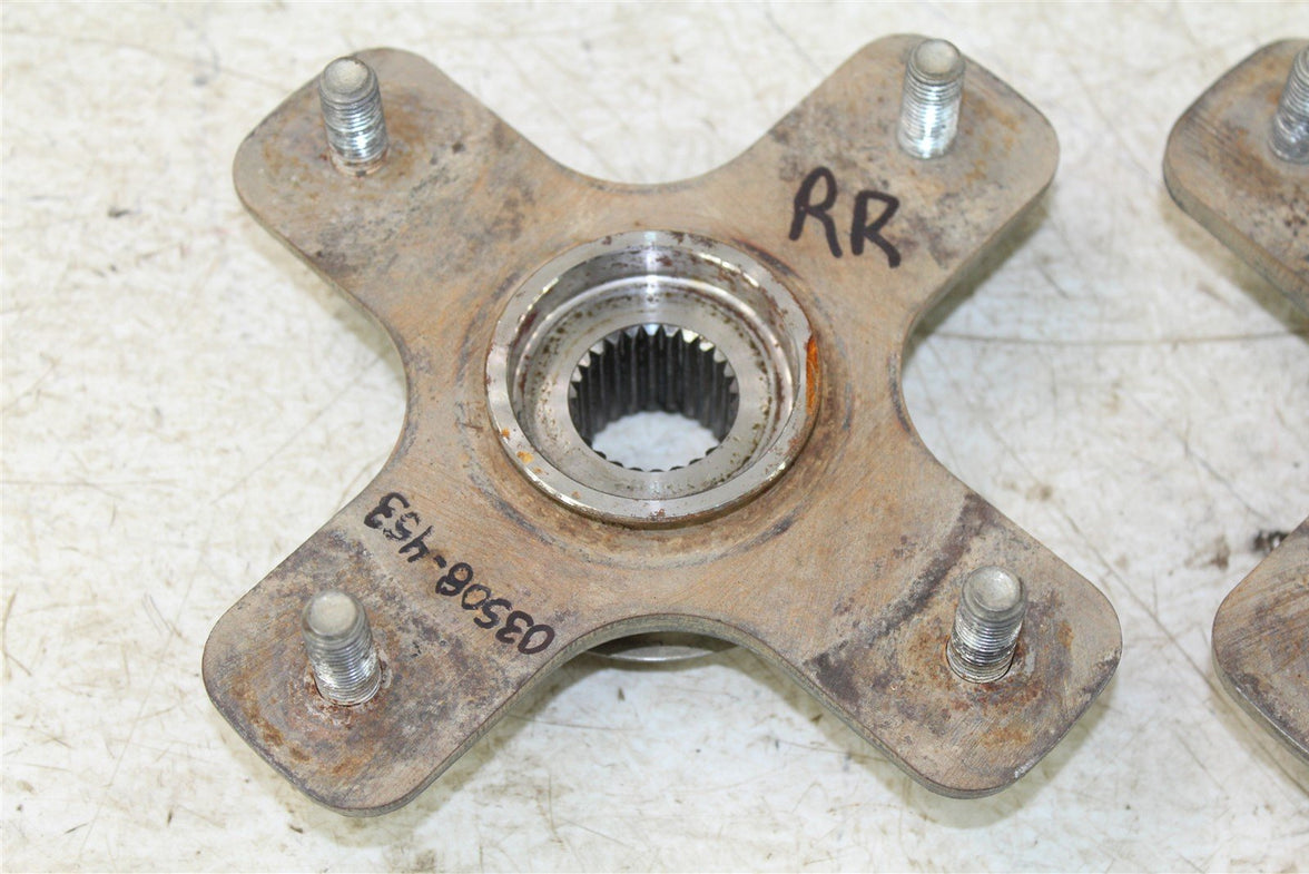 2005 Bombardier Outlander 400 XT Rear Hubs Wheel Mounts Can Am