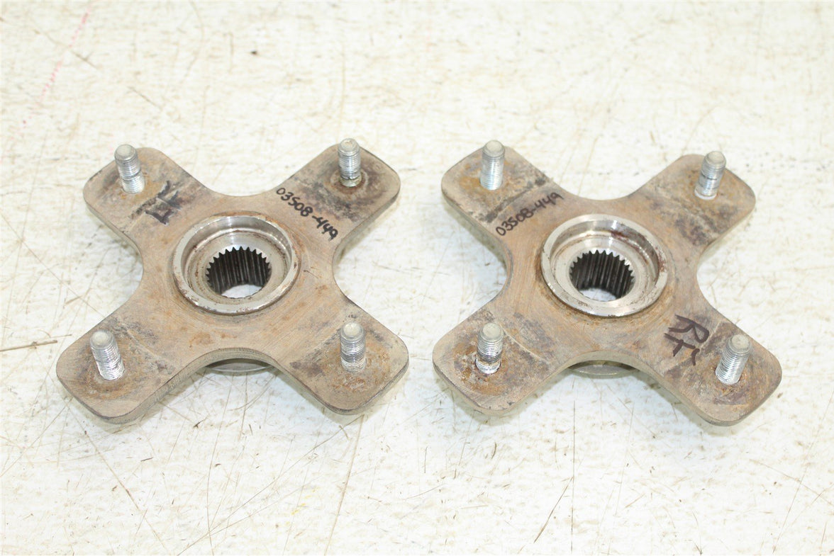 2005 Bombardier Outlander 400 XT Front Hubs Wheel Mounts Can Am