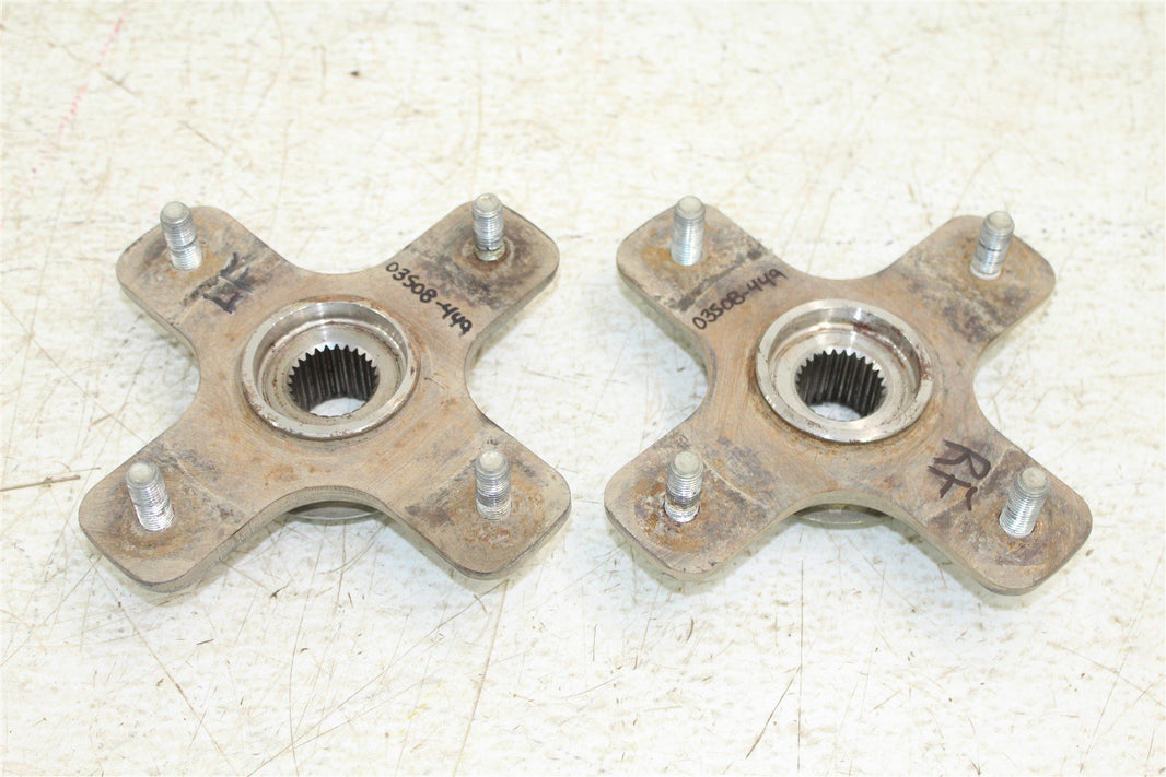 2005 Bombardier Outlander 400 XT Front Hubs Wheel Mounts Can Am