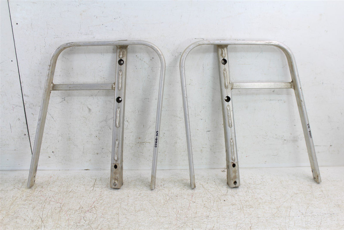 2005 Bombardier Outlander 400 XT Footwell Brace Support Mounts Set Left Right Can Am