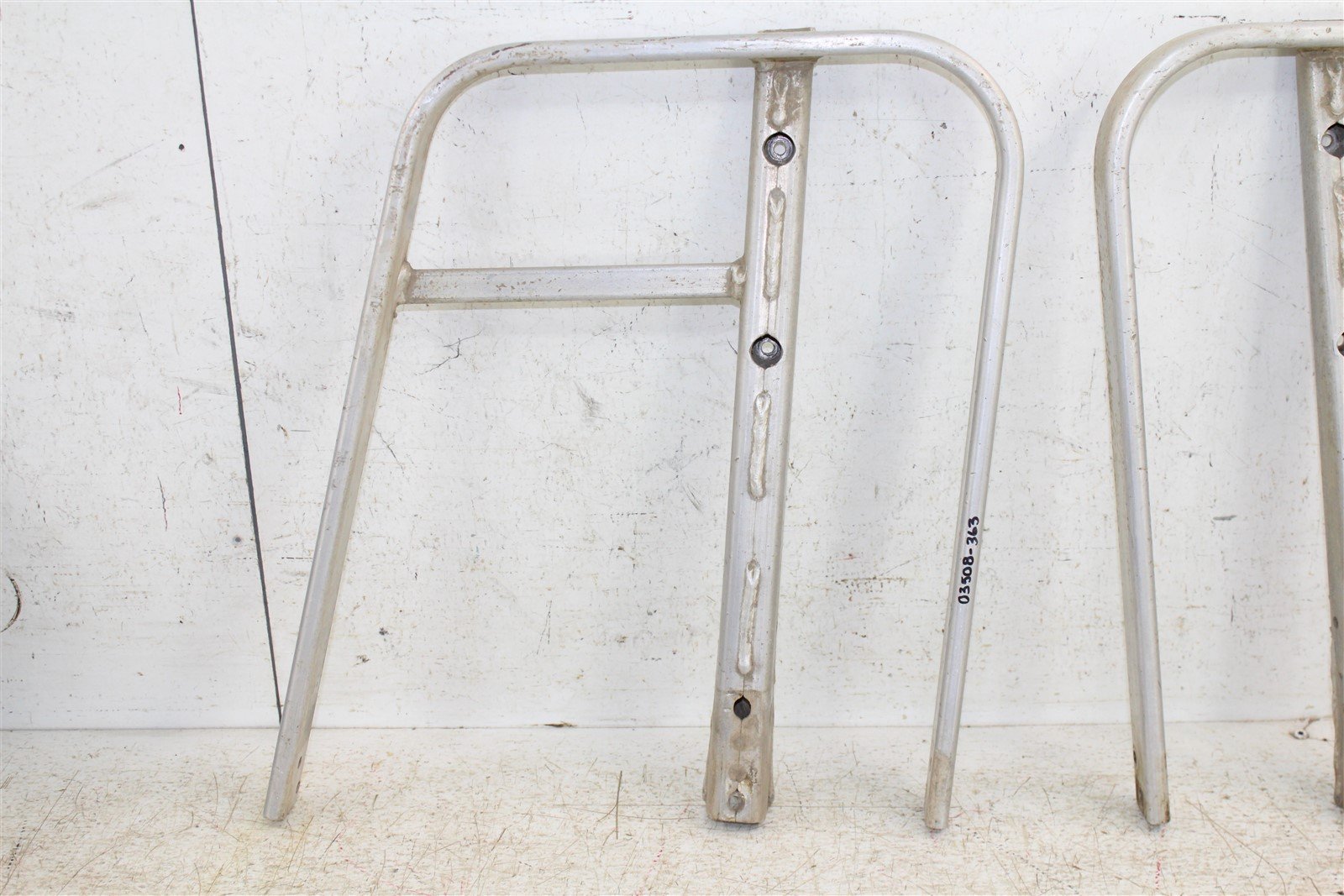 2005 Bombardier Outlander 400 XT Footwell Brace Support Mounts Set Left Right Can Am