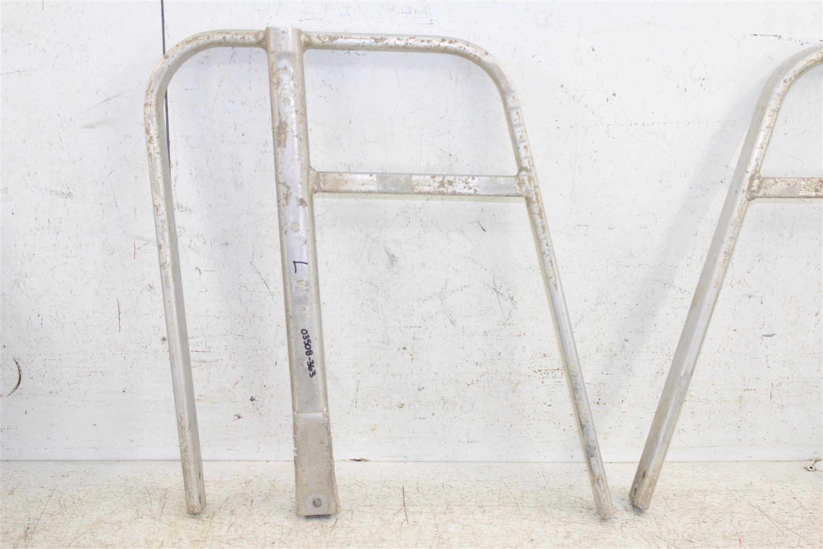 2005 Bombardier Outlander 400 XT Footwell Brace Support Mounts Set Left Right Can Am