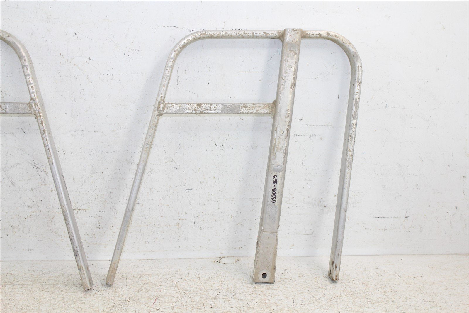 2005 Bombardier Outlander 400 XT Footwell Brace Support Mounts Set Left Right Can Am