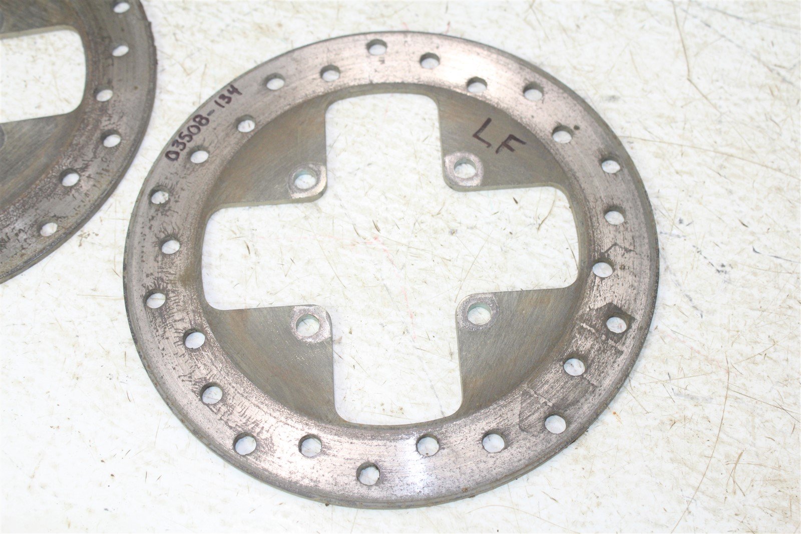 2005 Bombardier Outlander 400 XT Front Brake Rotors Discs