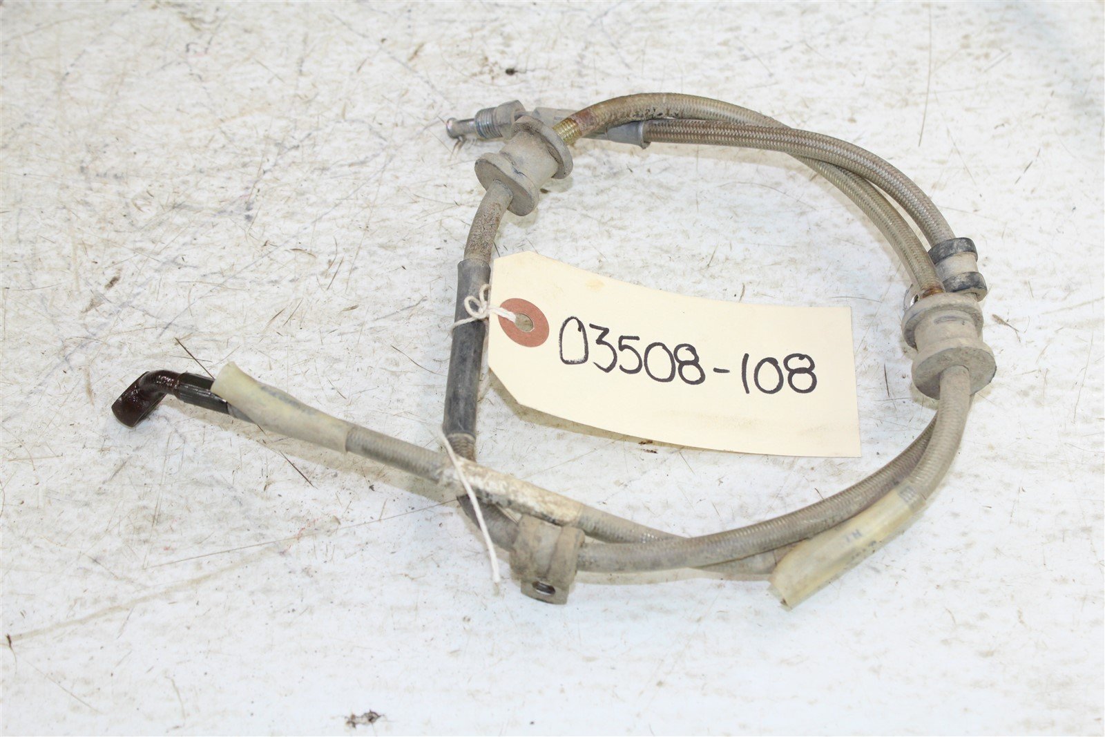 2005 Bombardier Outlander 400 XT Rear Brake Hose Line Can Am
