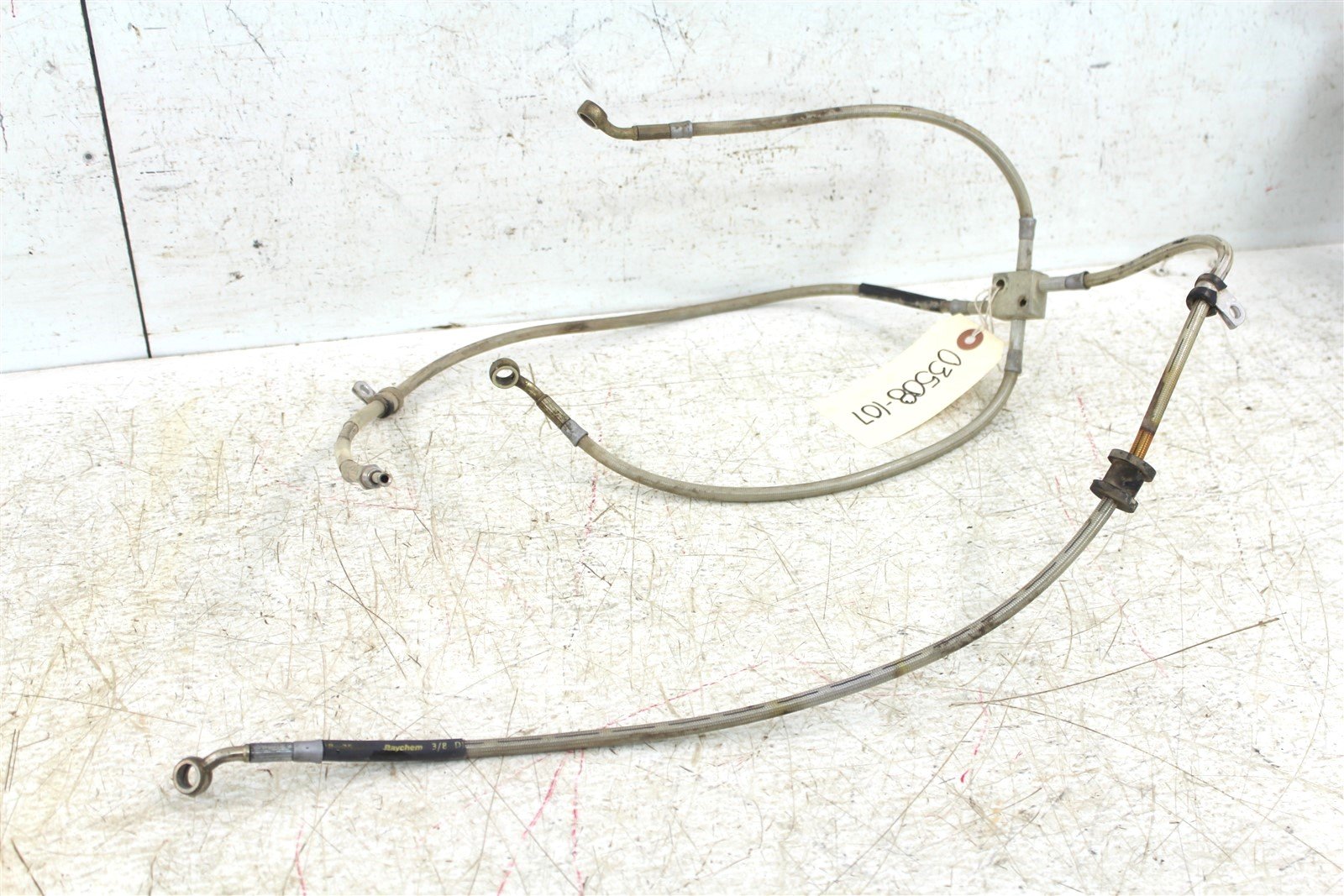 2005 Bombardier Outlander 400 XT Front Brake Hose Line Can Am