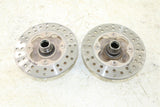 2010 Honda Rancher TRX 420 FM Front Hubs Brake Rotors