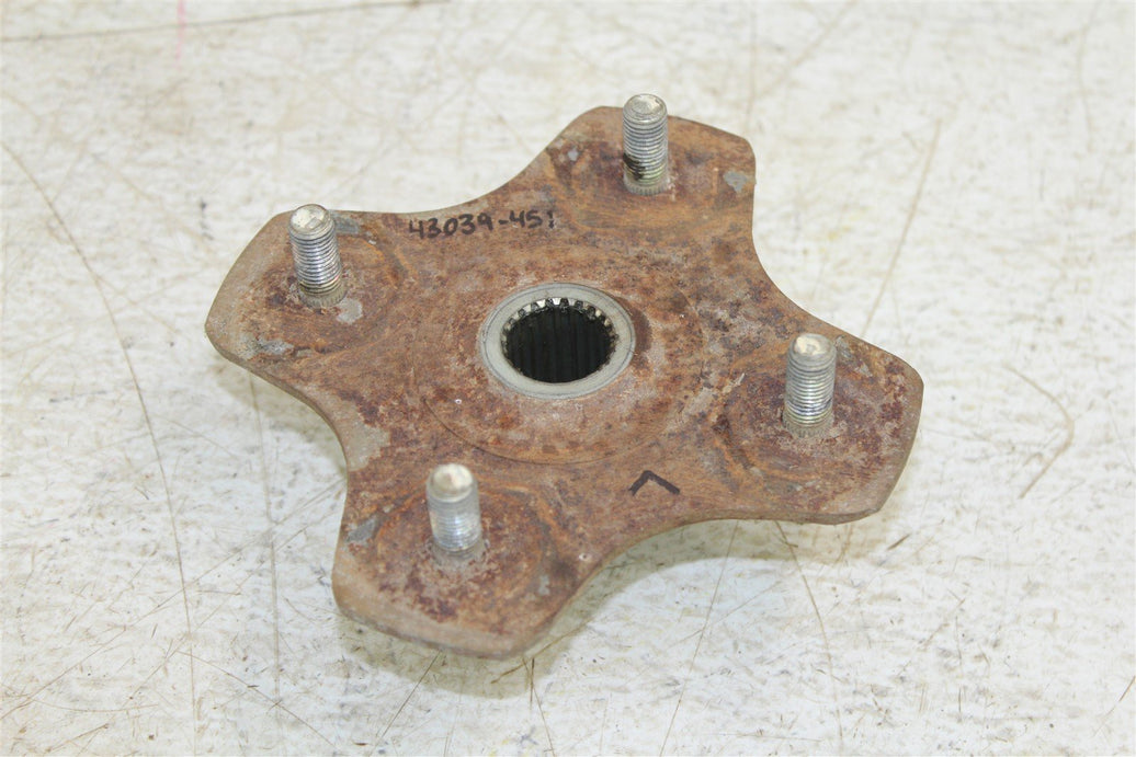 2003 Suzuki Eiger 400 4x4 Rear Left Hubs Wheel Mounts