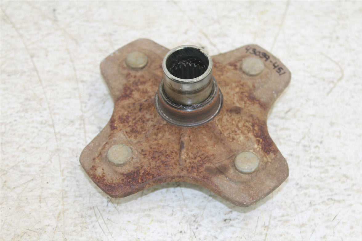 2003 Suzuki Eiger 400 4x4 Rear Left Hubs Wheel Mounts