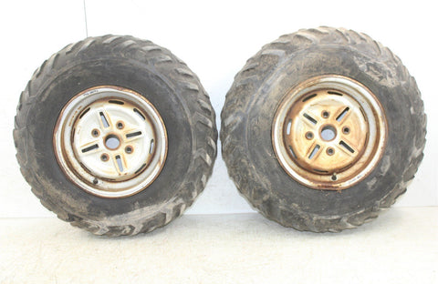 1987 Yamaha Big Bear 350 4x4 Front Wheel Set Rims