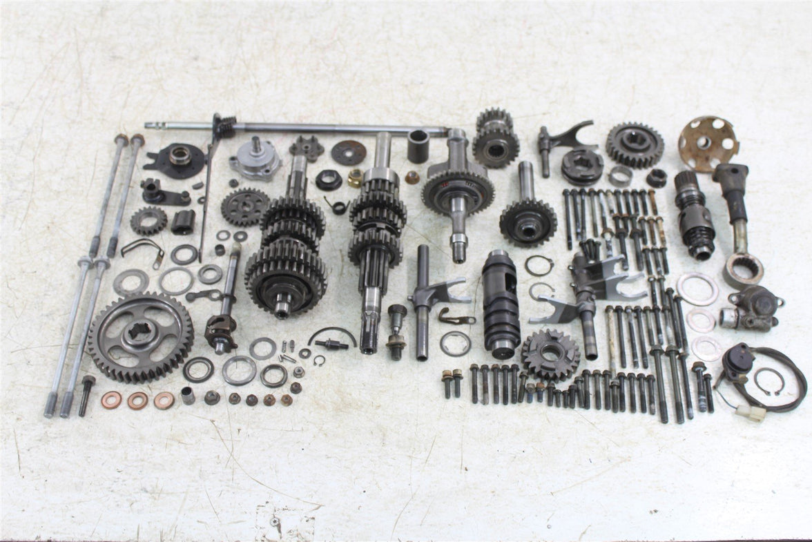 1999 Suzuki Quad Runner LT-F 500 Transmission Gears Shift Shaft Forks Drum