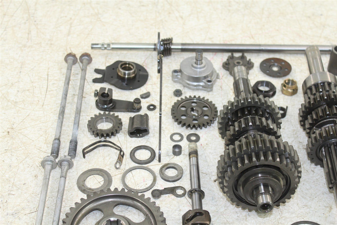 1999 Suzuki Quad Runner LT-F 500 Transmission Gears Shift Shaft Forks Drum
