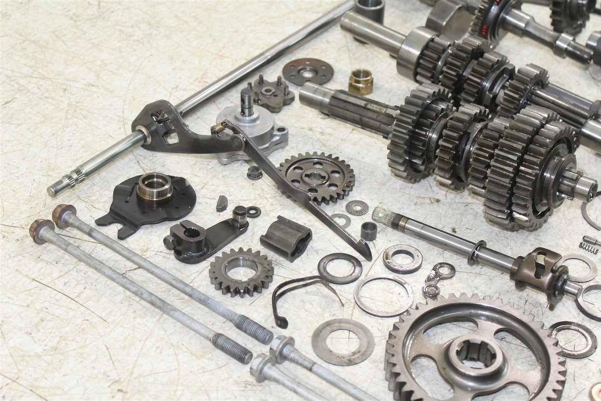 1999 Suzuki Quad Runner LT-F 500 Transmission Gears Shift Shaft Forks Drum
