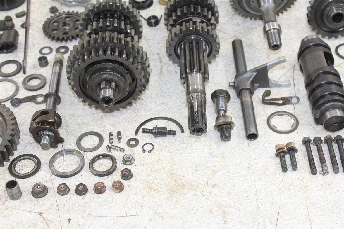 1999 Suzuki Quad Runner LT-F 500 Transmission Gears Shift Shaft Forks Drum