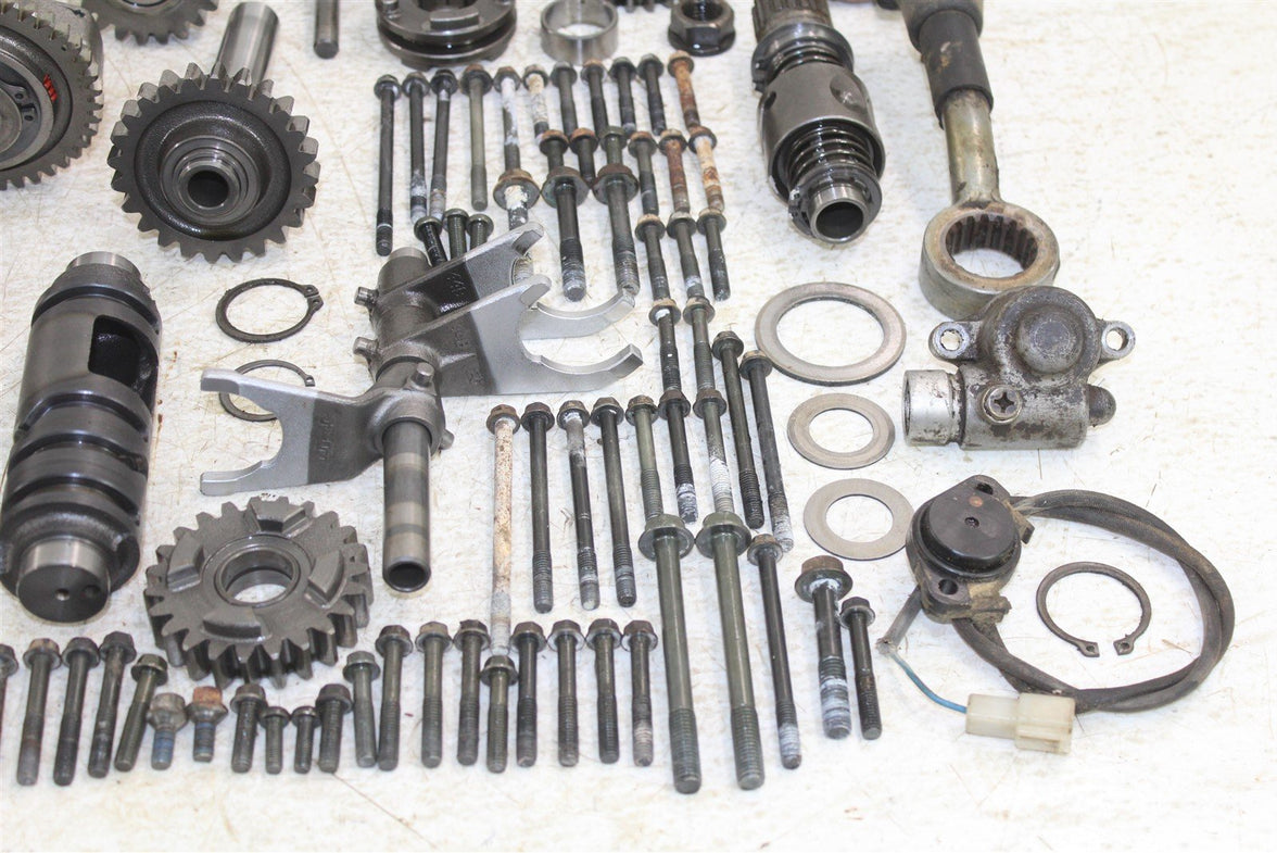 1999 Suzuki Quad Runner LT-F 500 Transmission Gears Shift Shaft Forks Drum
