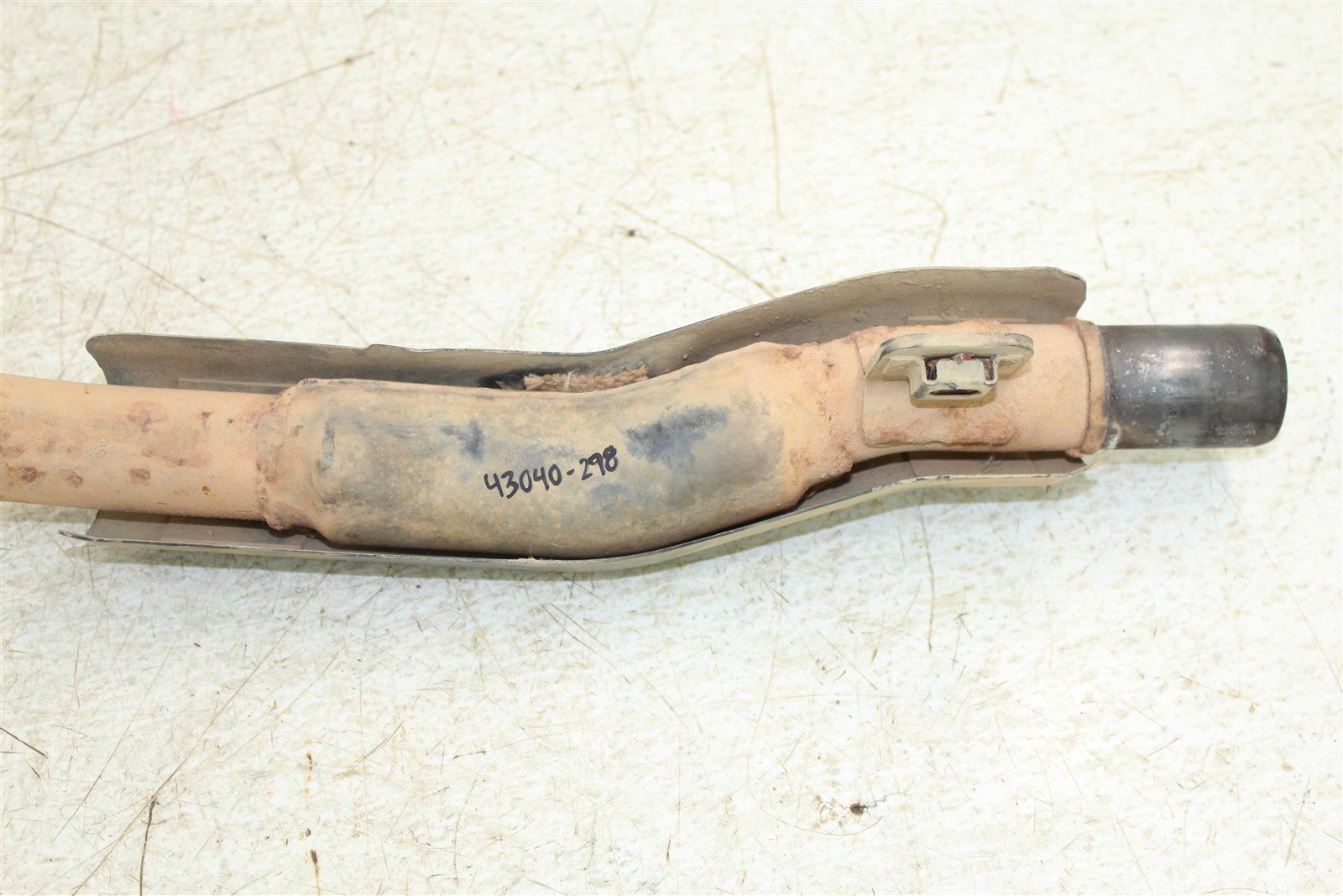 1999 Suzuki Quad Runner LT-F 500 Exhaust Head Pipe Silencer Muffler