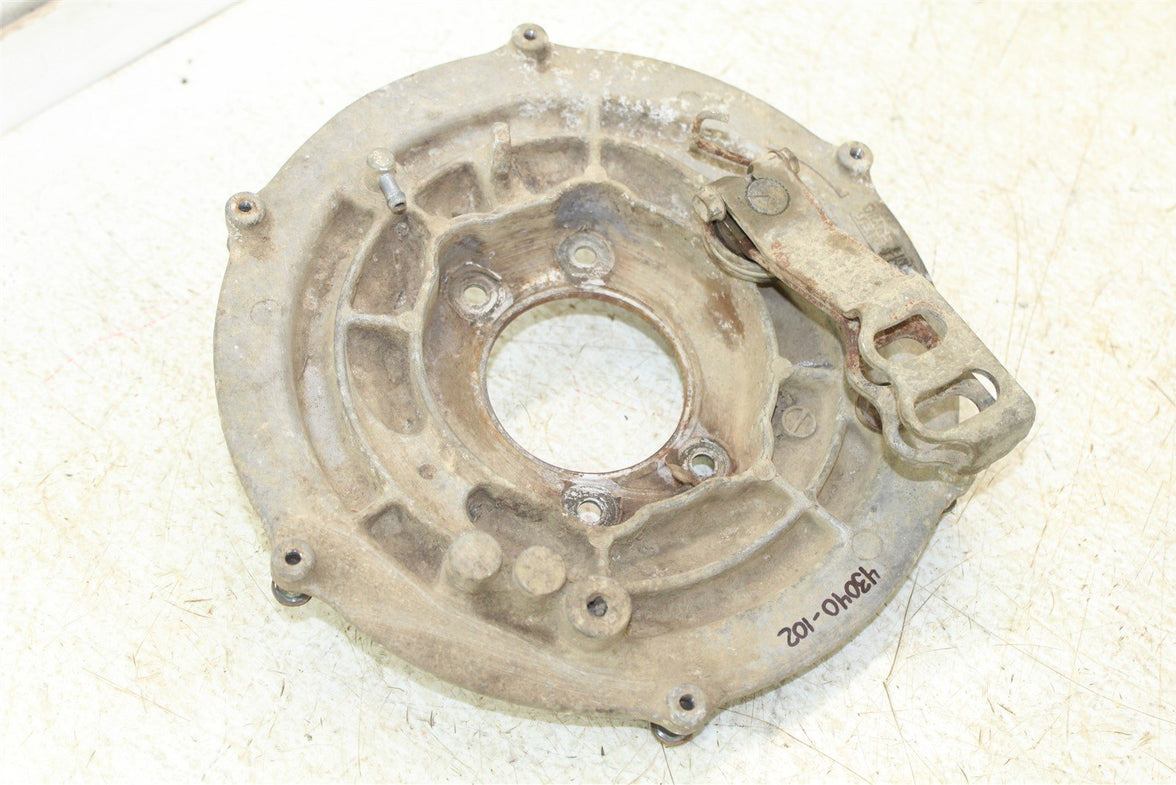 1999 Suzuki Quad Runner LT-F 500 Rear Brake Drum Backing Plate Panel Hub