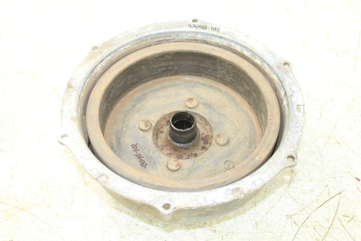 1999 Suzuki Quad Runner LT-F 500 Rear Brake Drum Backing Plate Panel Hub