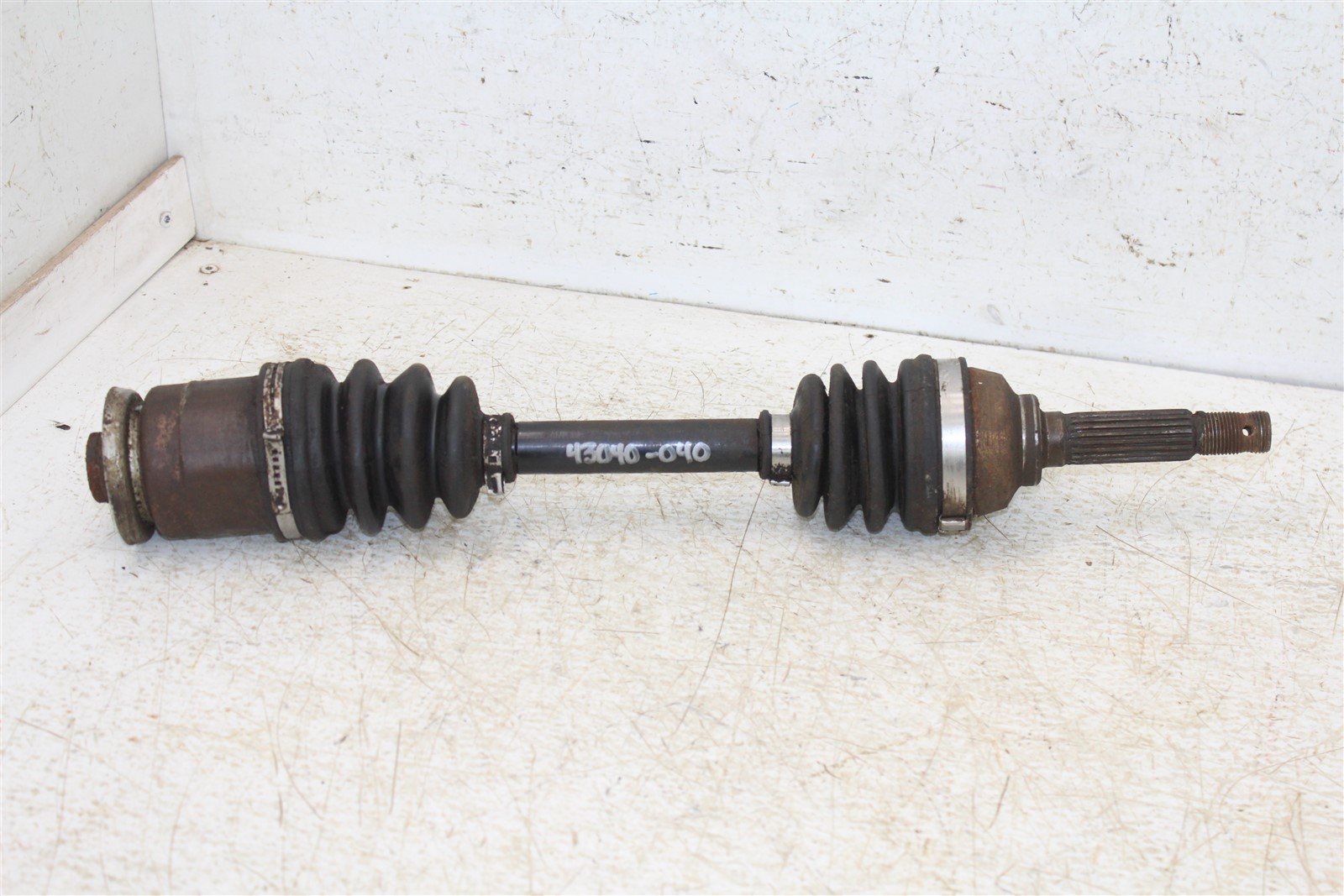 1999 Suzuki Quad Runner LT-F 500 Left Front CV Axle Boot Straight