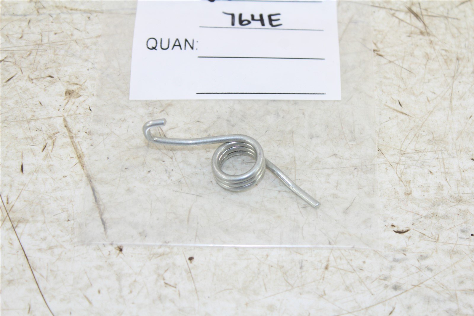 NOS OEM Suzuki Foot Rest Syand Spring 1991 RM125 NEW 09448-18026