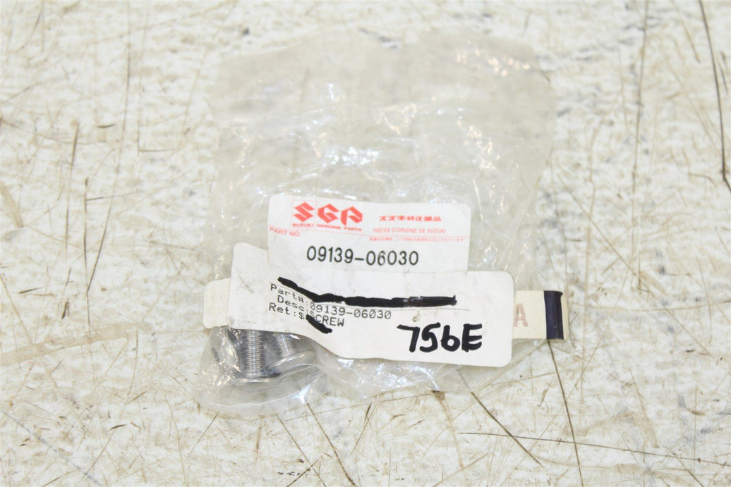 Qty: 5 NOS GENUINE Suzuki GSX600 GSXR750 Screw 09139-06030