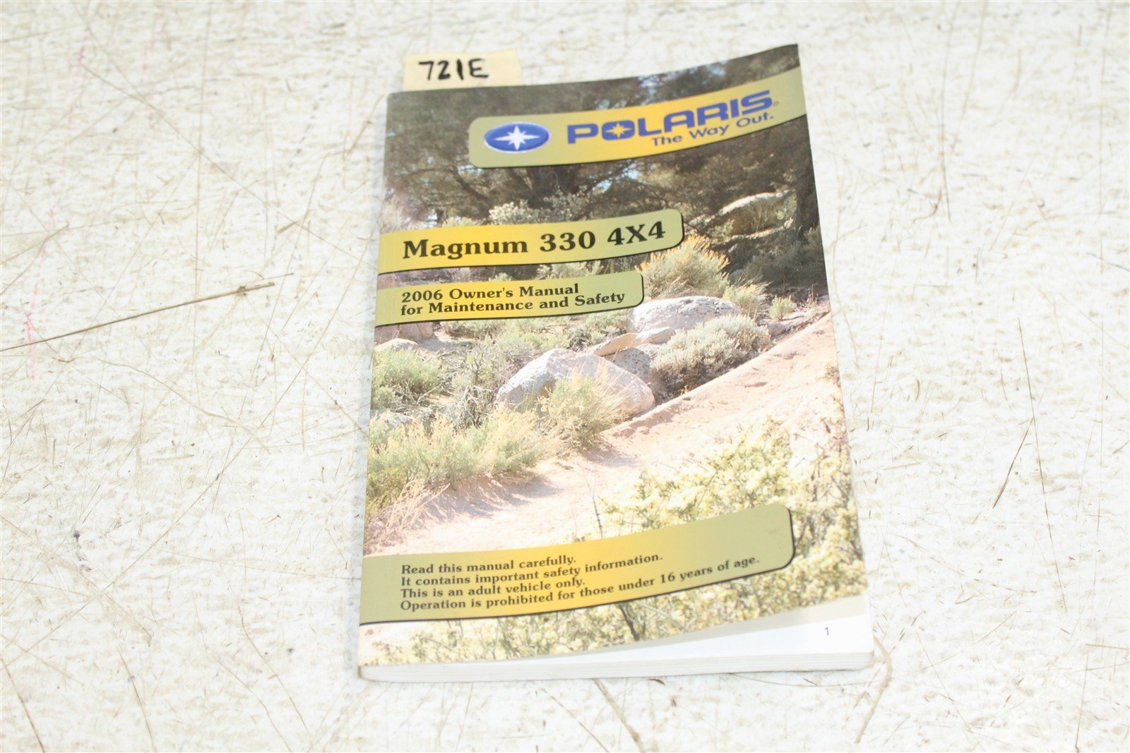 2006 Polaris Magnum 330 4X4 Owners Manual 9920168