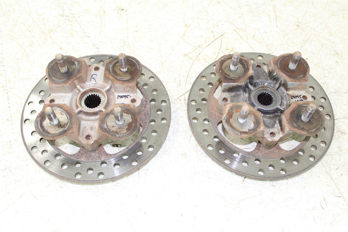 2006 Kawasaki Brute Force 650 4x4i Front Hubs Brake Rotors