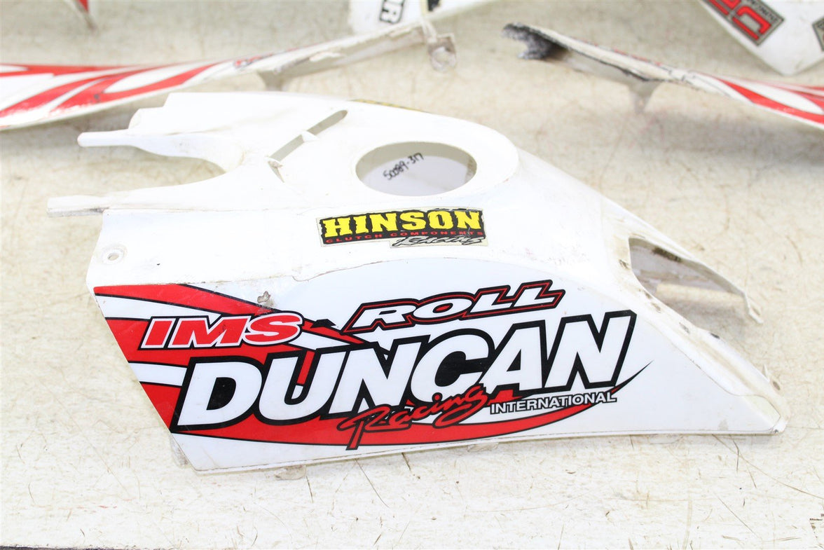 2005 Yamaha YFZ 450 Front Rear Fender Side Panels Tank Cover Plastics