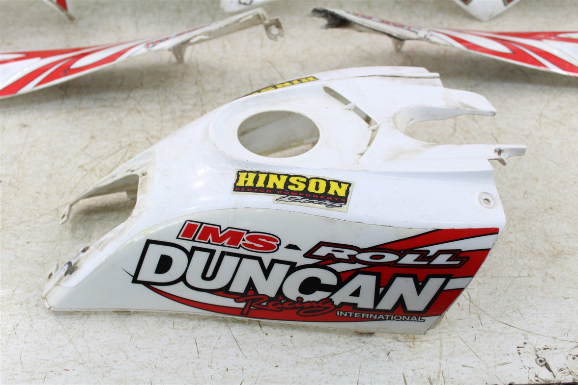 2005 Yamaha YFZ 450 Front Rear Fender Side Panels Tank Cover Plastics