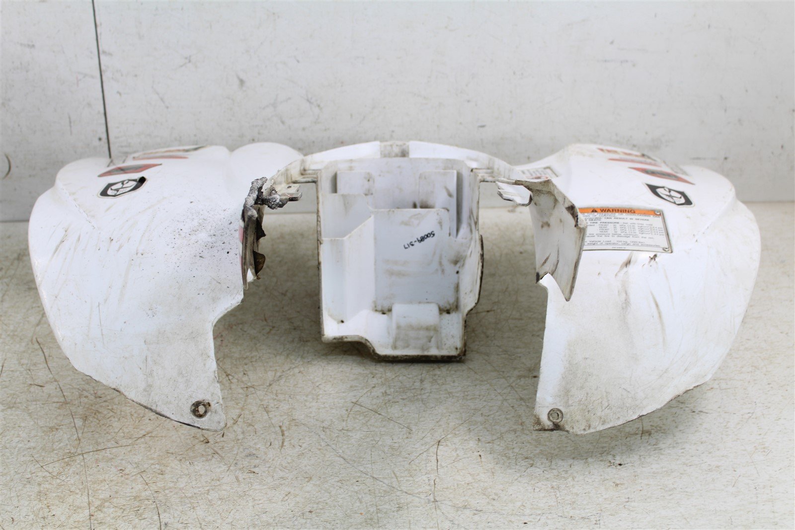 2005 Yamaha YFZ 450 Front Rear Fender Side Panels Tank Cover Plastics