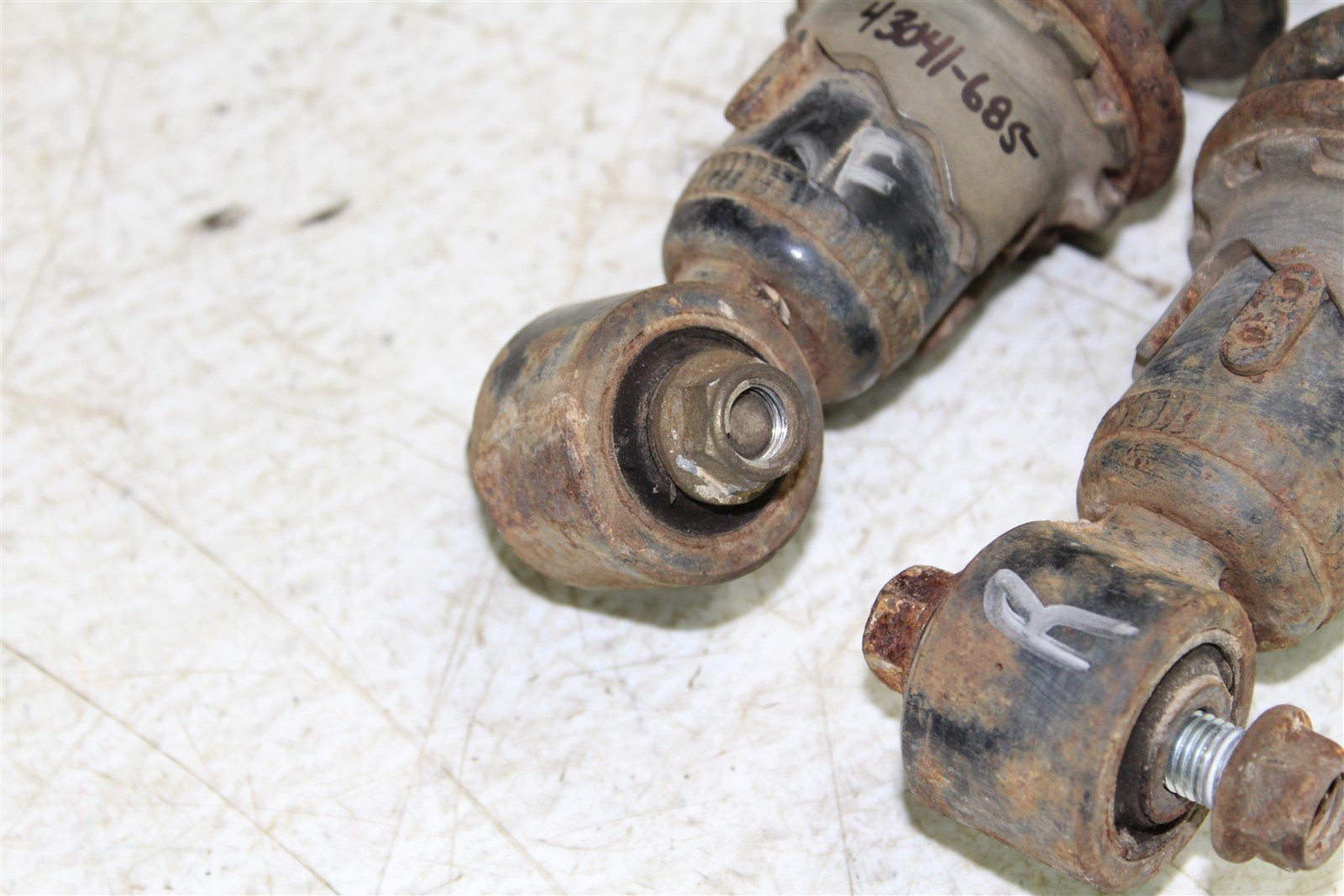2001 Suzuki King Quad 300 4x4 Front Shocks Spring Absorber Left Right