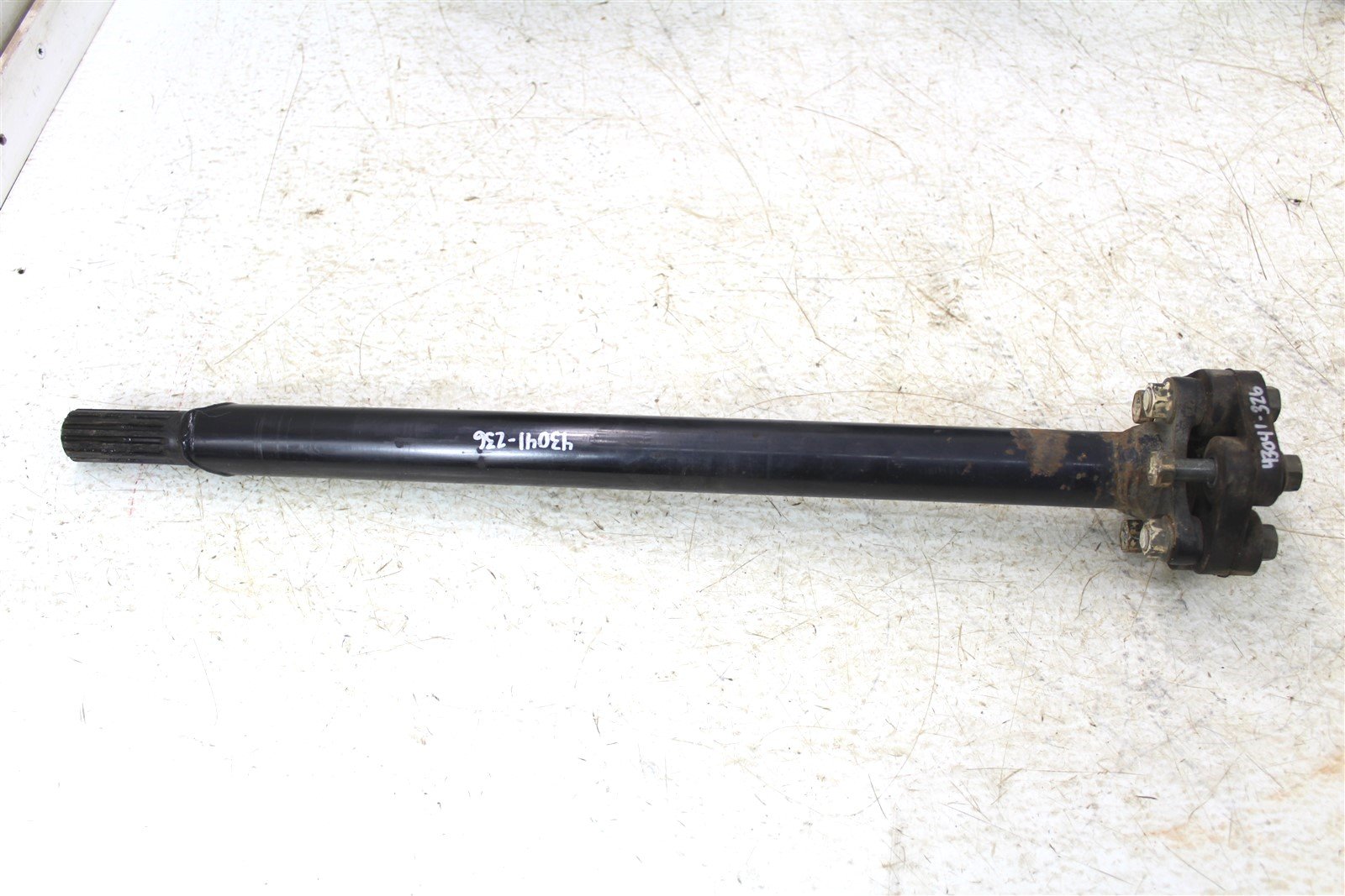 2001 Suzuki King Quad 300 4x4 Front Drive Shaft Assembly w/ Rubber Cushion