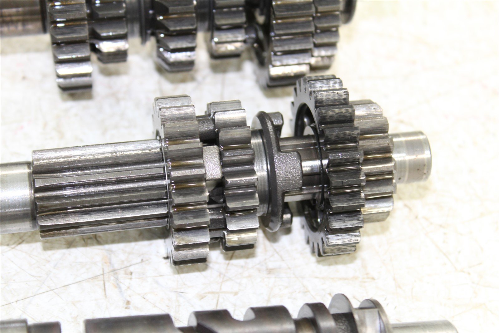 1987 Suzuki Quad Runner LT 230 Transmission Gears Shift Shaft Forks Drum
