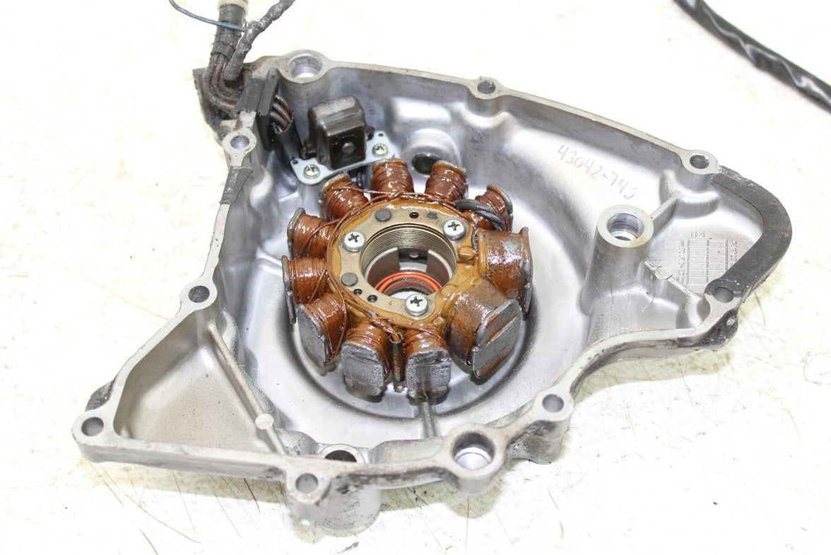 1987 Suzuki Quad Runner LT 230 Stator Magneto Generator Coil w/ Cover