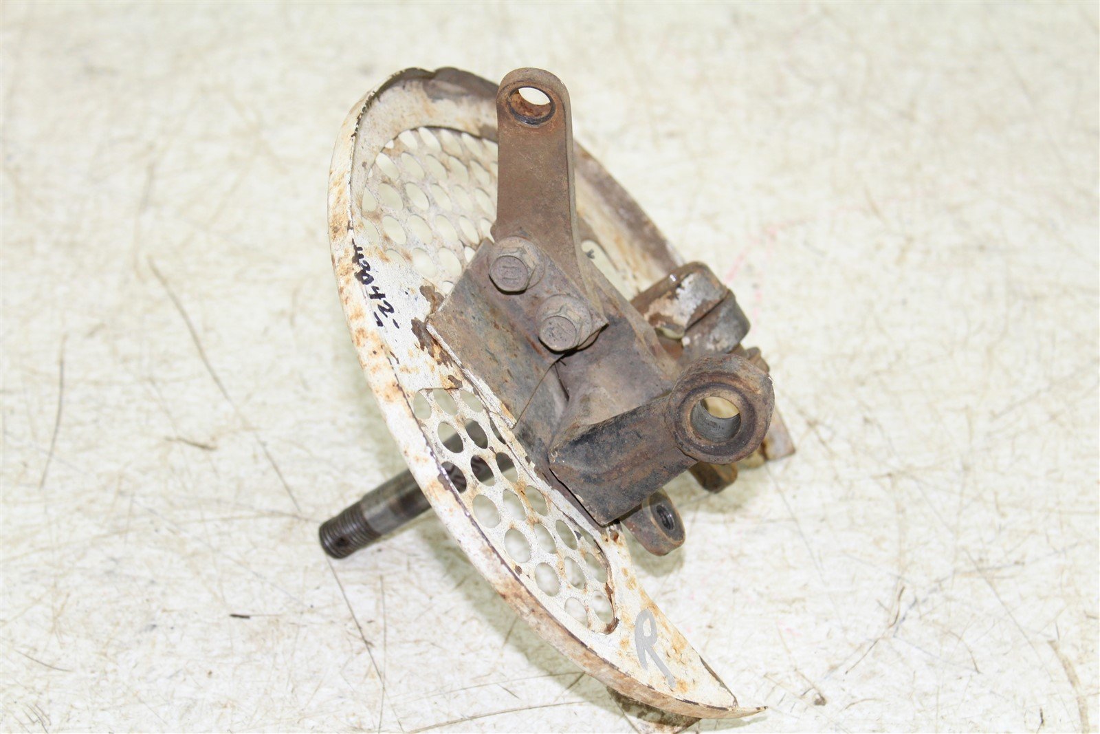 1987 Suzuki Quad Runner LT 230 Front Right Spindle Knuckle