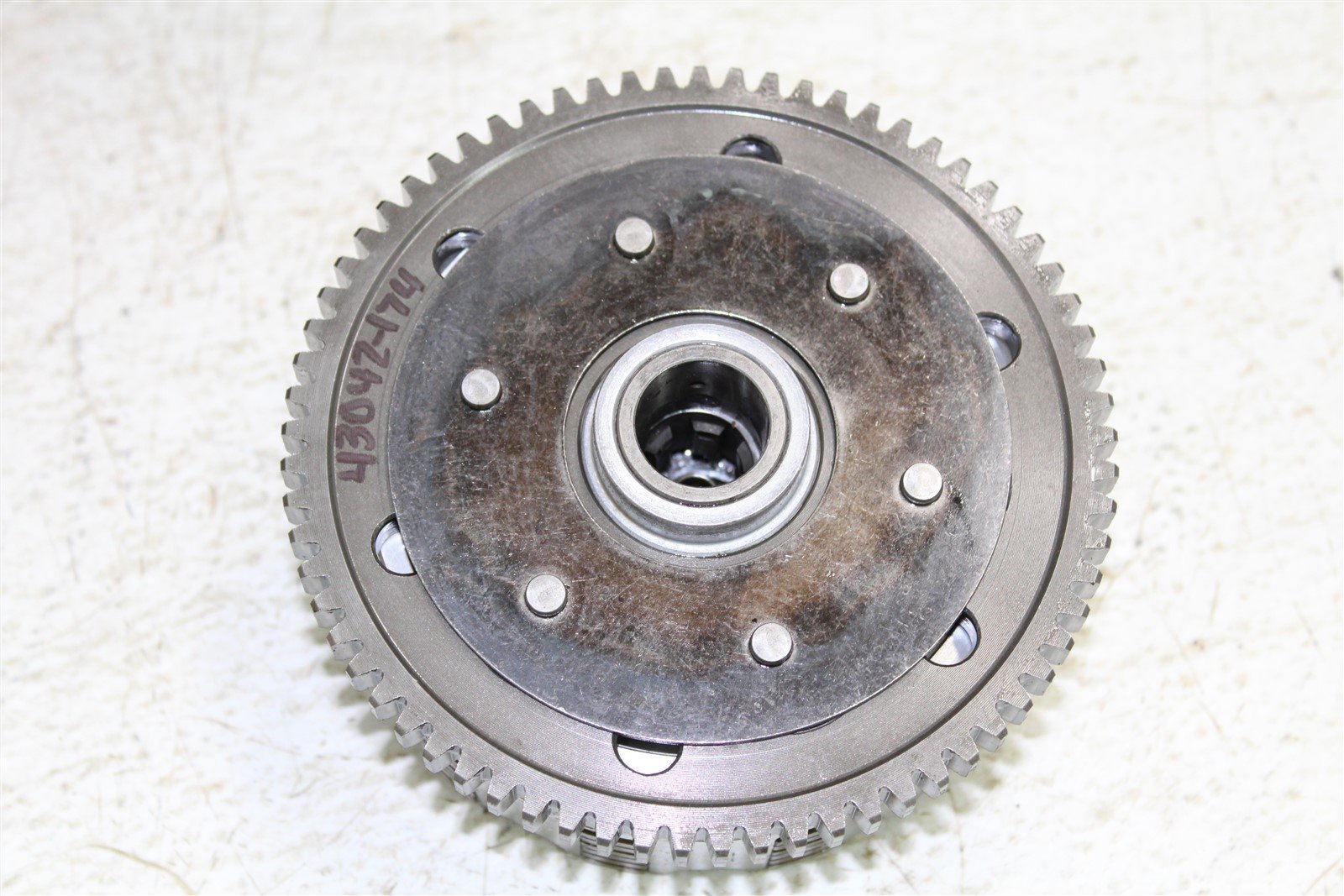 1987 Suzuki Quad Runner LT 230 Clutch Basket Inner Hub Pressure Plate